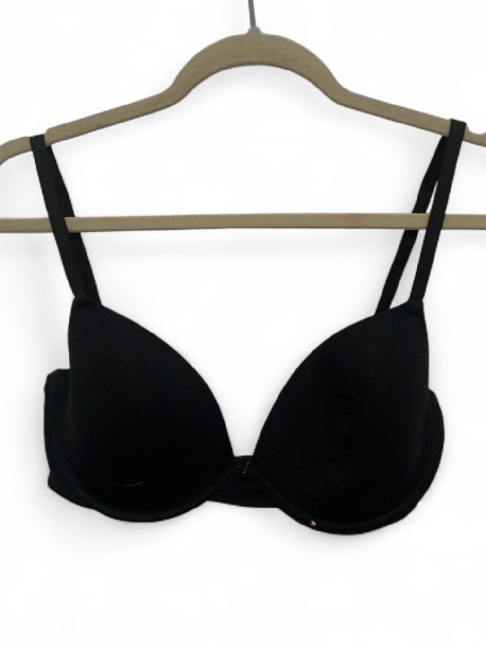 Pink Victoria’s Secret Wear Everywhere Demi Black Bra